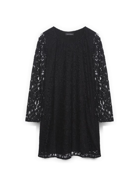 Fiorella Rubino Fiorella Rubino Vestito da giorno 7096T001782N033 Nero A-Line Fit