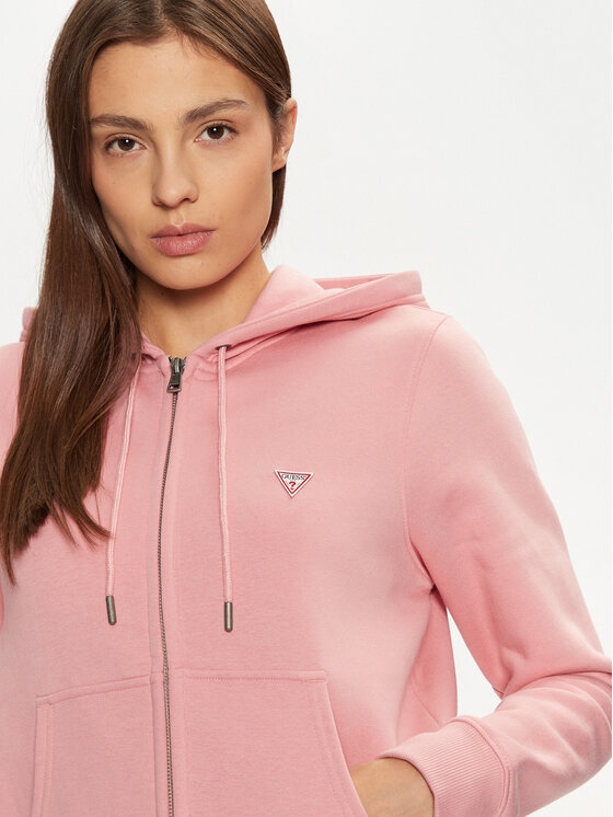 Guess Jeans Guess Jeans Sweatshirt W4YQ03 KC811 Rosa Regular Fit