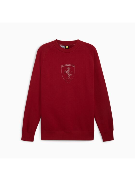 Puma Puma Bluza 628434 Czerwony Regular Fit