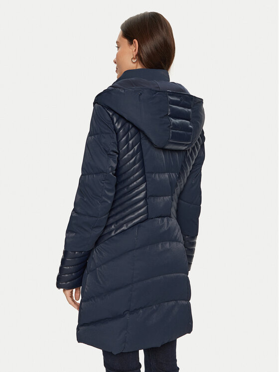 Guess Guess Daunenjacke New Oxana W4BL61 WGLZ0 Dunkelblau Regular Fit