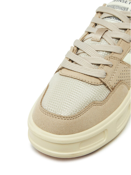 TWINSET TWINSET Sneakersy 251TCP034 Beżowy