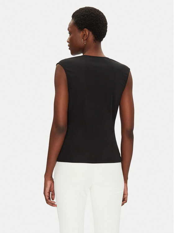 Rinascimento Rinascimento Bluse CFC0123497003 Schwarz Regular Fit