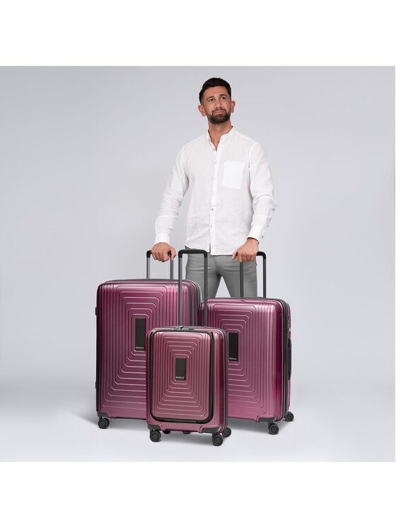 Redolz Redolz Komplet walizek 292770 Czerwony