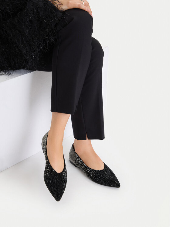 Eva Minge Eva Minge Ballerinas EO-NAYA-LT1408-17-1 Schwarz