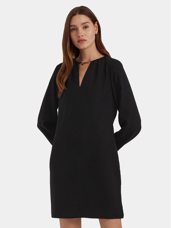 Lauren Ralph Lauren Každodenné šaty 250919769001 Čierna Regular Fit