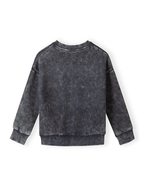 minoti minoti Bluza 32FLEECE173 Szary ciemny Regular Fit