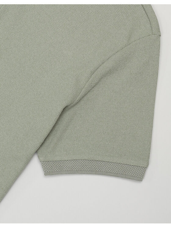 Borgio Borgio Polo corio Zielony Classic Fit