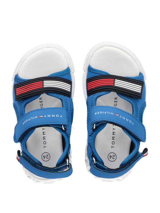 Tommy Hilfiger Tommy Hilfiger Sandały T1B2-32252-1357801 Niebieski