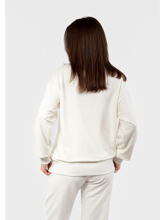 DKaren Sport DKaren Sport Bluza D-K-B2 Écru Classic Fit
