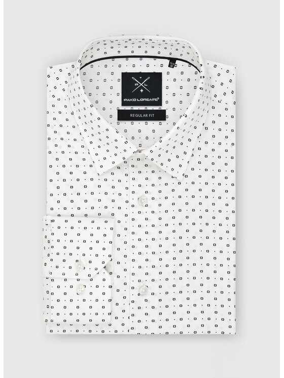 Pako Lorente Pako Lorente Koszula P23SF-1X-008 Biały Regular Fit