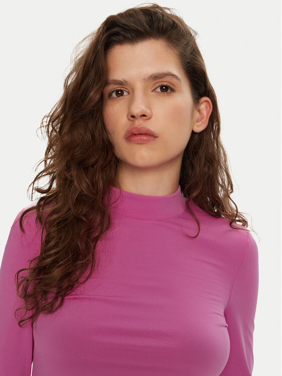 4F 4F Intimo termico pezzo sopra 4FWAW24UBRUF074 Rosa Slim Fit
