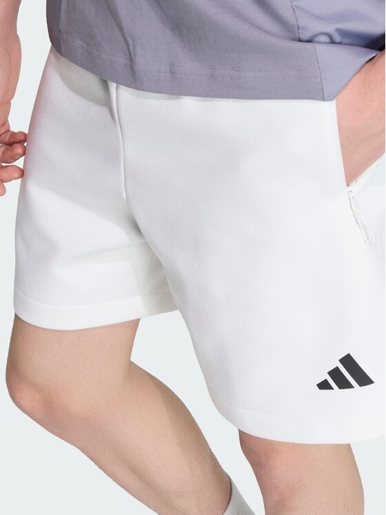 adidas adidas Szorty sportowe 167800 Biały Regular Fit
