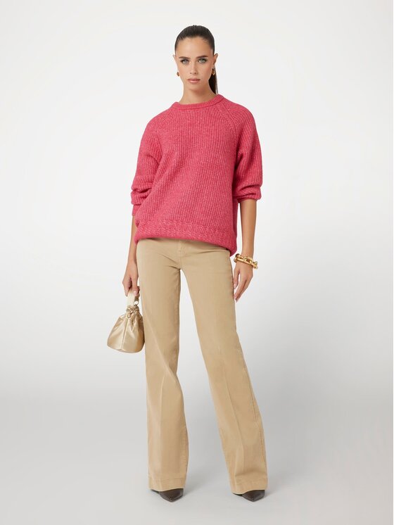 Guess Guess Sweter 169467 Różowy Classic Fit