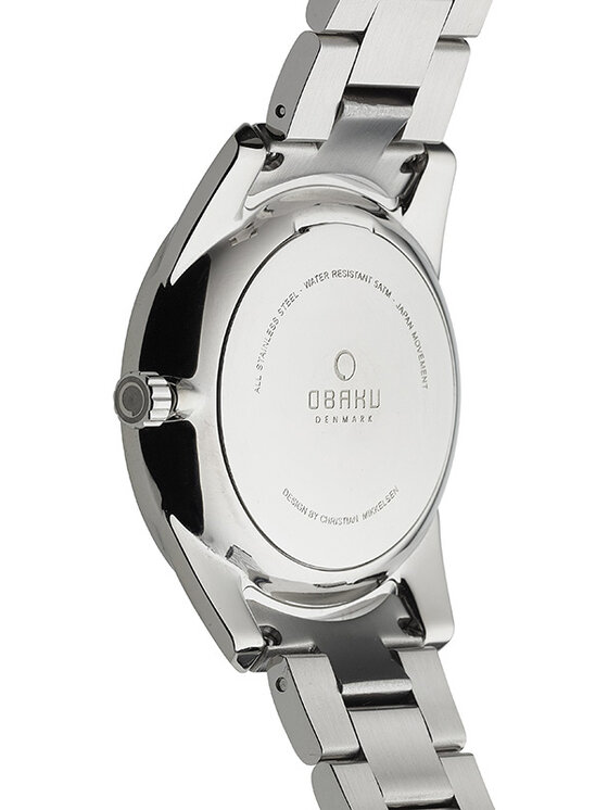 Obaku Obaku Zegarek V171GMCWSC Srebrny