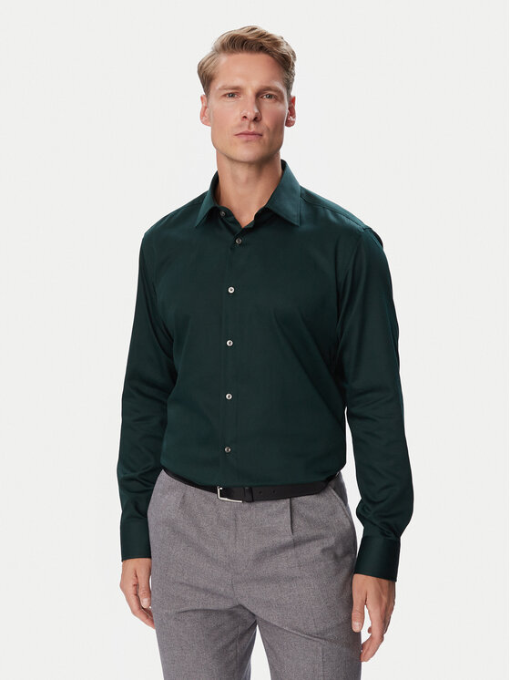 BOSS BOSS Krekls Joe  50555711 Zaļš Regular Fit