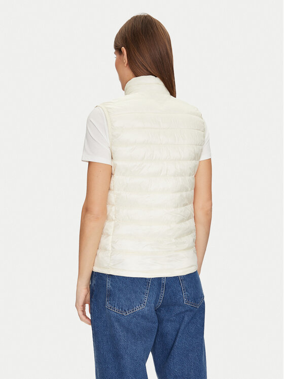 Guess Jeans Guess Jeans Veste W5RN55 WHAB2 Écru Regular Fit