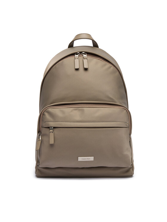 Calvin Klein Calvin Klein Batoh Sleek Round LV04D3143G Béžová