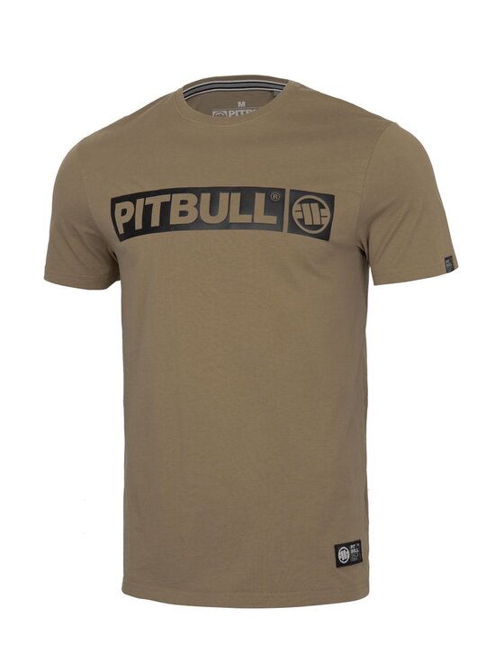 PITBULL PITBULL T-Shirt HILLTOP Brązowy Regular Fit