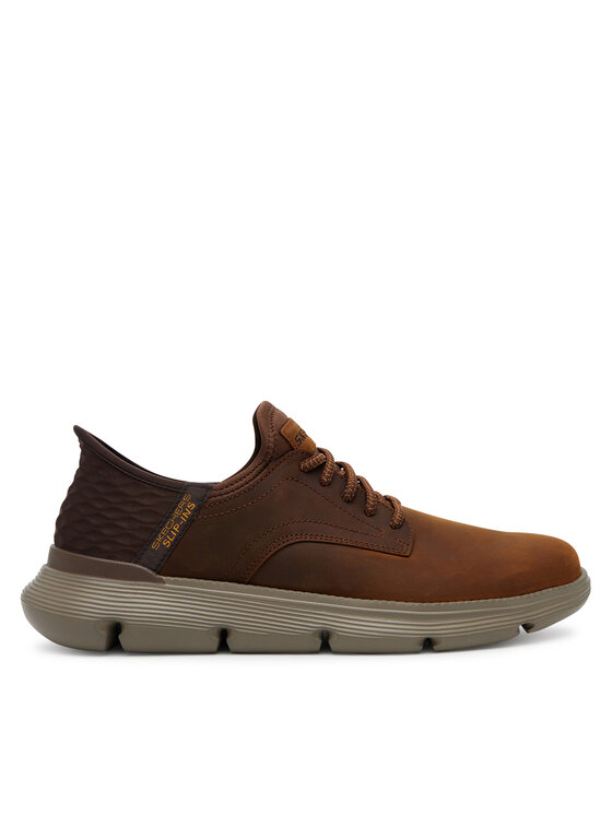 Skechers Skechers Polobotky Garza - Gervin 205046/CDB Hnědá