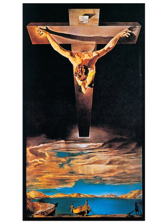 Artopweb Artopweb Dekoracja ścienna La santificazione di Giovanni attraverso Cristo, 1951 Kolorowy
