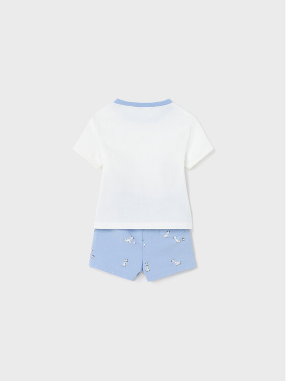 Completo 2 T-shirt e pantaloncini 1619 Multicolore...