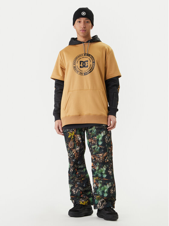 DC Shoes DC Shoes Felpa Dryden ADYFT03440 Marrone Regular Fit