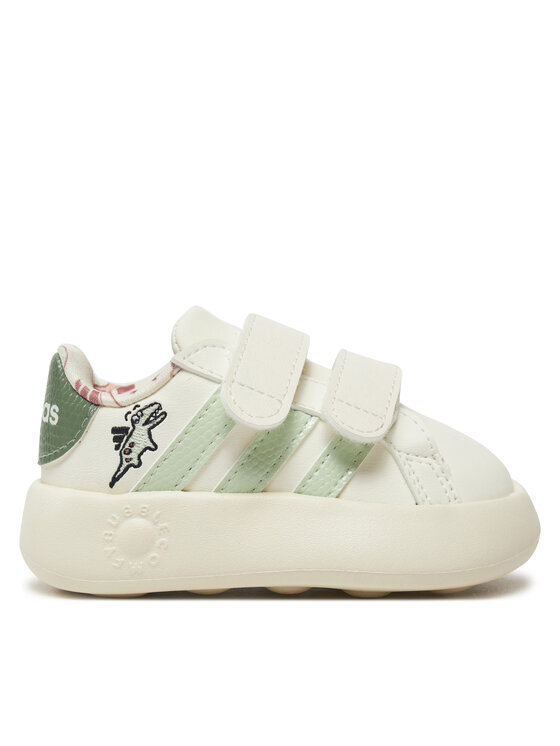 adidas Sneakersy Dino Grand Court 2.0 JI3898 Biela