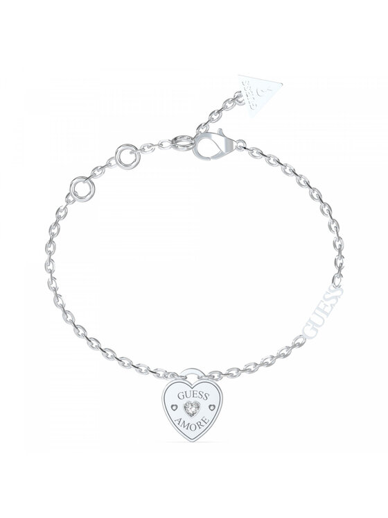 Guess Guess Βραχιόλι JUBB05057JWRHS Ασημί