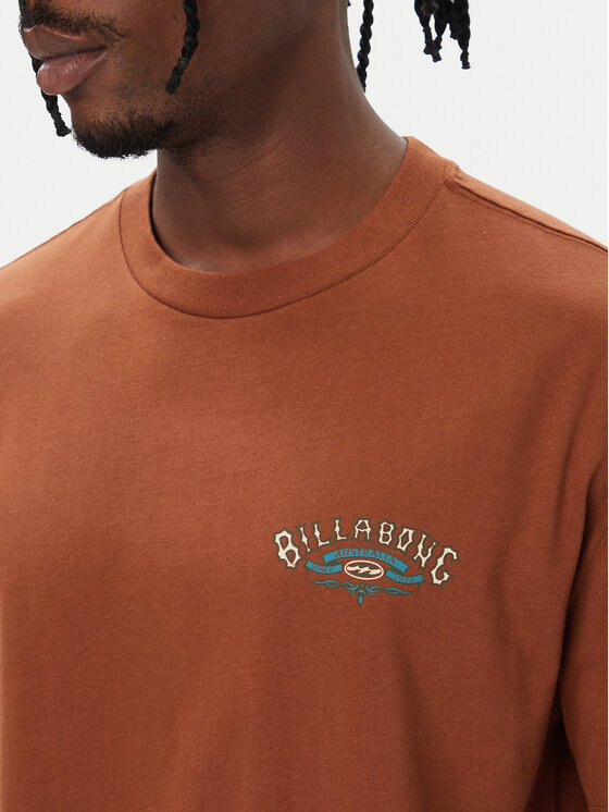 Billabong Billabong T-shirt EBYZT00628 Smeđa Relaxed Fit