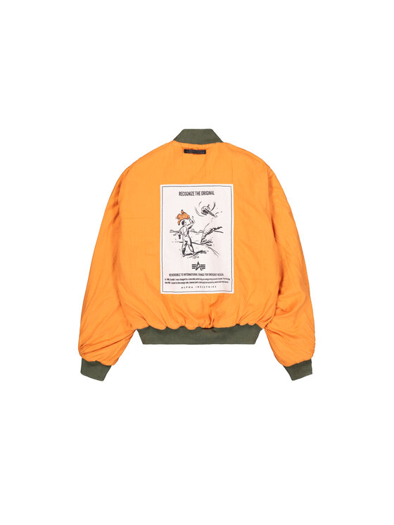 Alpha Industries Alpha Industries Kurtka bomber MA-1 Quilted Camouflage Bomber Jacket Zielony Core Fit
