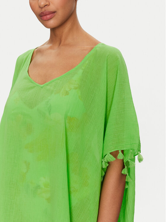 Seafolly Seafolly Vestito da spiaggia Amnesia 52162 Verde Regular Fit