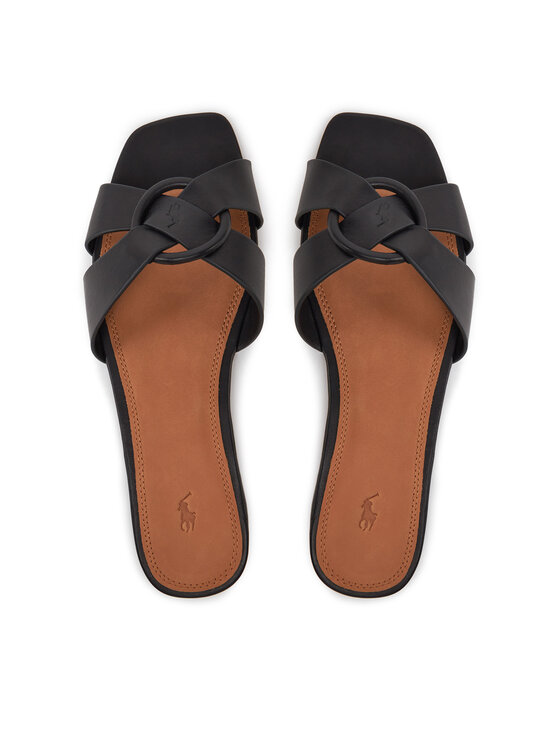 Polo Ralph Lauren Polo Ralph Lauren Şlapi 818955857002 Negru