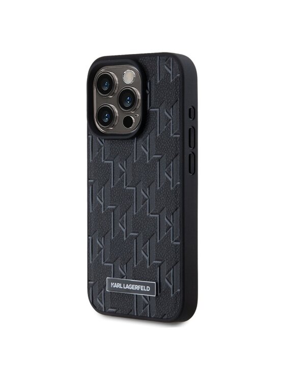 KARL LAGERFELD KARL LAGERFELD Etui na telefon Apple iPhone 15 Pro Czarny