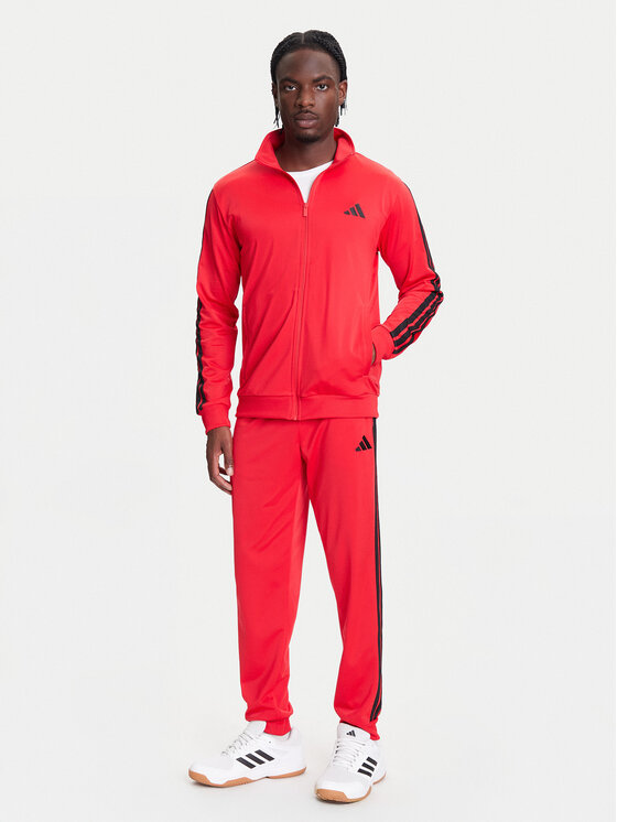 adidas adidas Trening Basic 3-Stripes JI8852 Roșu Regular Fit
