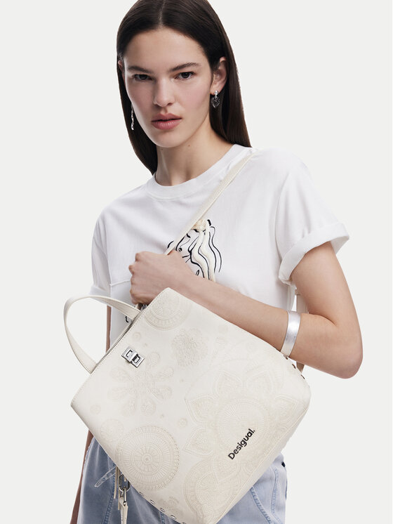Desigual Desigual Plecak Dejavu Sumy 25SAKP28 Écru