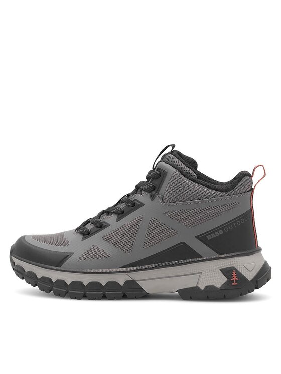 BASS OUTDOOR BASS OUTDOOR Schnürstiefeletten BA12T001 Grau