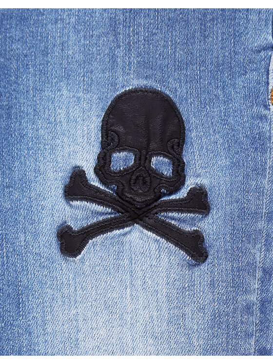 PHILIPP PLEIN PHILIPP PLEIN Jeansy 4267 Błękitny Comfort Fit