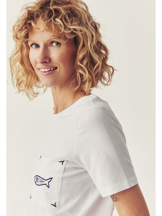 TATUUM TATUUM T-Shirt MIRASA Bílá Classic Fit