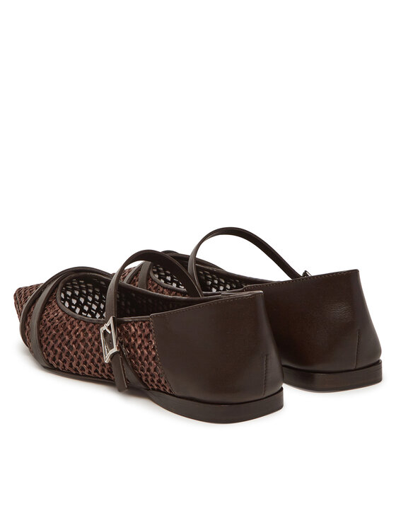 Max Mara Max Mara Półbuty 2514521332600 Brązowy