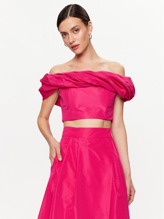 Pinko Bluză Moderatore 101709 Y3LE Roz Regular Fit