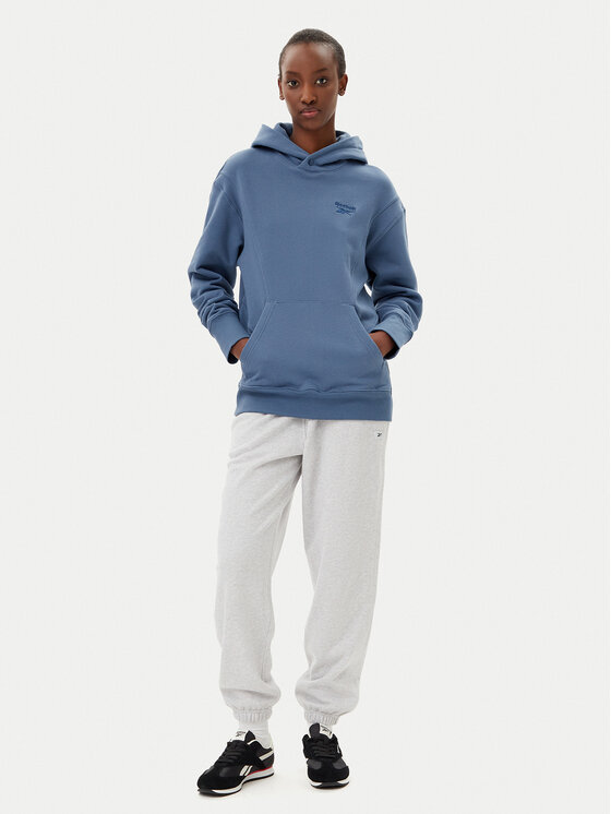 Reebok Reebok Світшот Icon Elements 100214074 Голубий Regular Fit