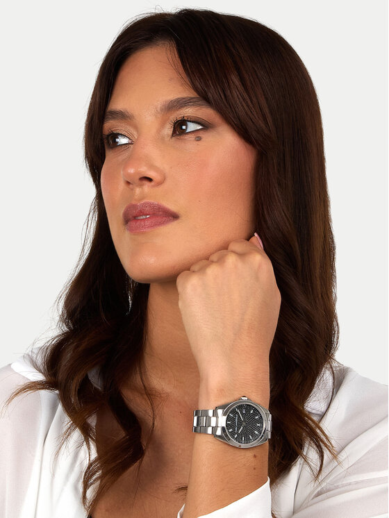 KARL LAGERFELD KARL LAGERFELD Sat R0553101508 Srebrna