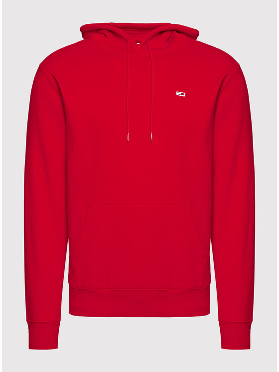 Tommy Jeans Tommy Jeans Džemperis Tjm Fleece DM0DM09593 Raudona Regular Fit