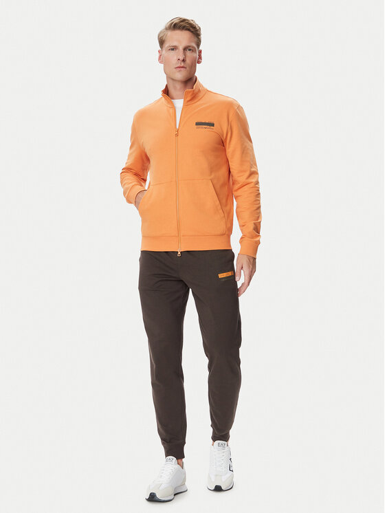 EA7 Emporio Armani EA7 Emporio Armani Trenirka 7M002424 AF13512 M3037 Rjava Slim Fit
