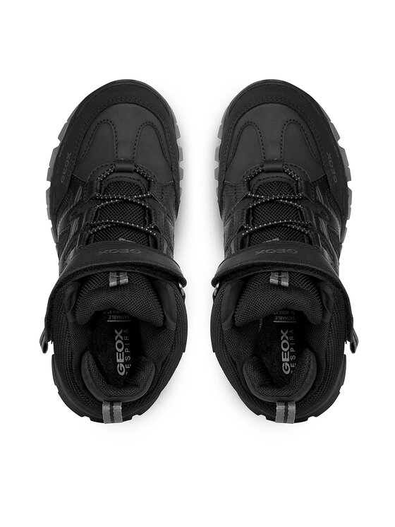 Geox Geox Sneakersy J Montrack Boy B Abx J26HBC 0FUME C9999 M Čierna