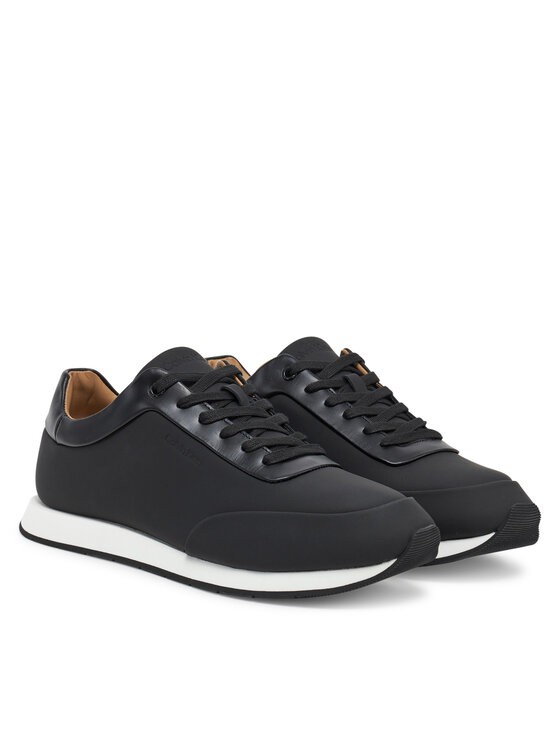 Calvin Klein Calvin Klein Tossud Low Prof Runn Laceup Rubb Lth HM0HM01707 Must