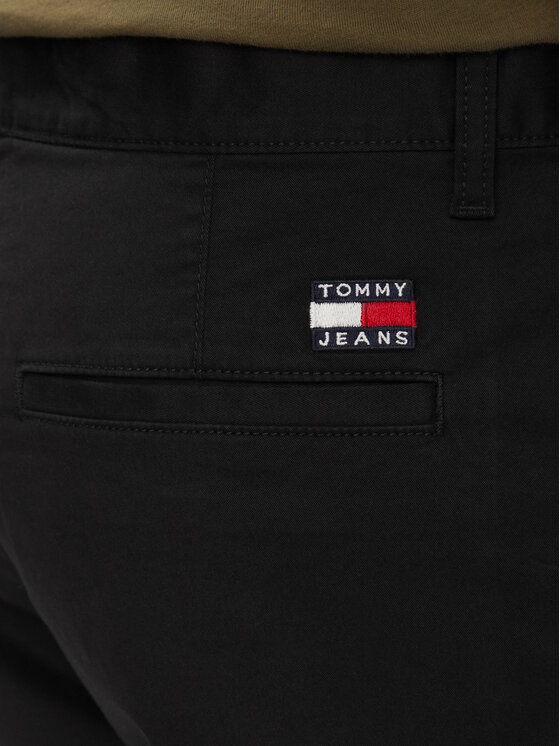 Tommy Jeans Tommy Jeans Szorty materiałowe Scanton DM0DM18812 Czarny Regular Fit
