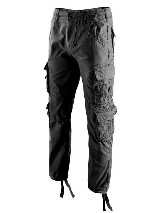 Brandit Brandit Spodnie materiałowe 1016.5 Szary Slim Fit