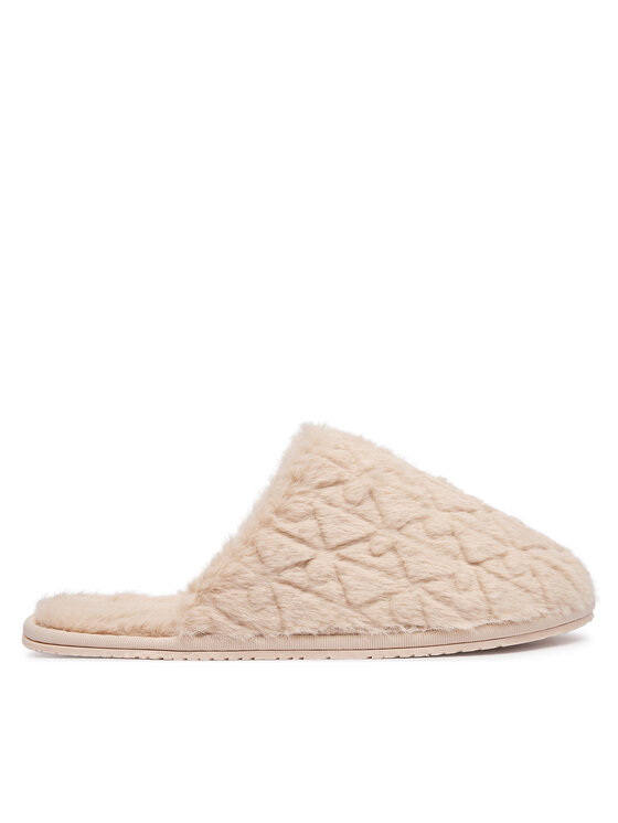 Calvin Klein Calvin Klein Sussid Home Slipper Fur Aop HW0HW03218 Beež