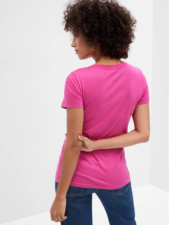 Gap Gap T-Shirt 268820-89 Ροζ Regular Fit